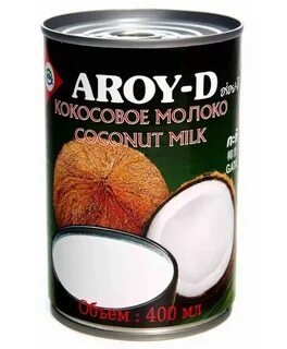 Молоко кокосовое Aroy-D 60% 18.5%, 400 мл