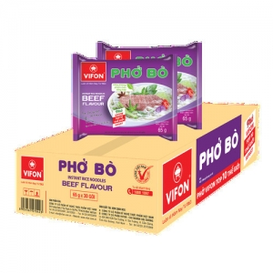 Лапша PHO BO со вкусом говядины VIFON 65г*30шт Вьетнам